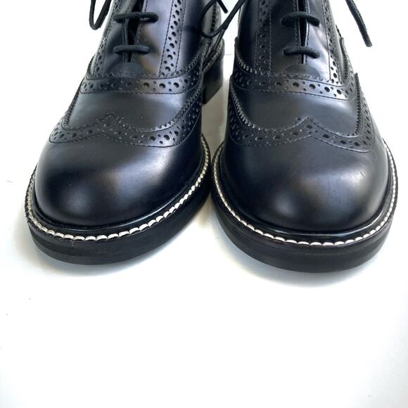 Marc Jacobs The Ghillie Brogues | Handmade in Italy | Preppy Moto Heritage NEW - Picture 10 of 16